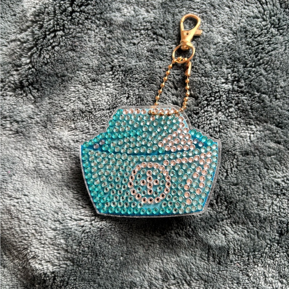 Rhinestone Nurse’s Hat Keychain